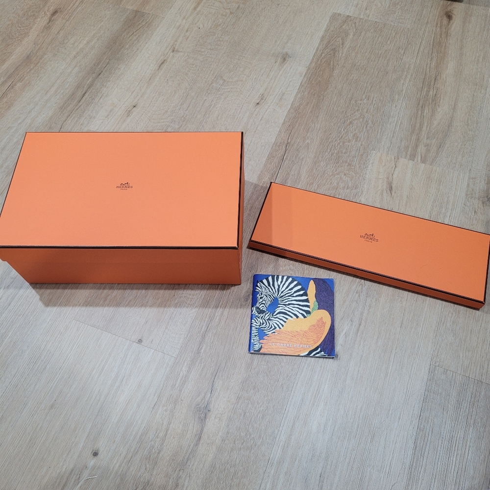 Hermes Orange Gift Boxes